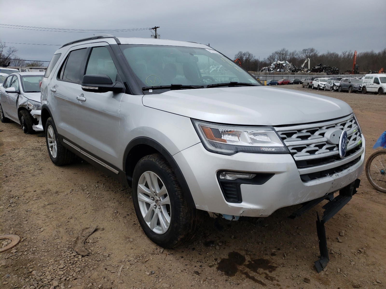 FORD EXPLORER X 2019 with VIN 1FM5K8D82KGB48106 - Photo from auction