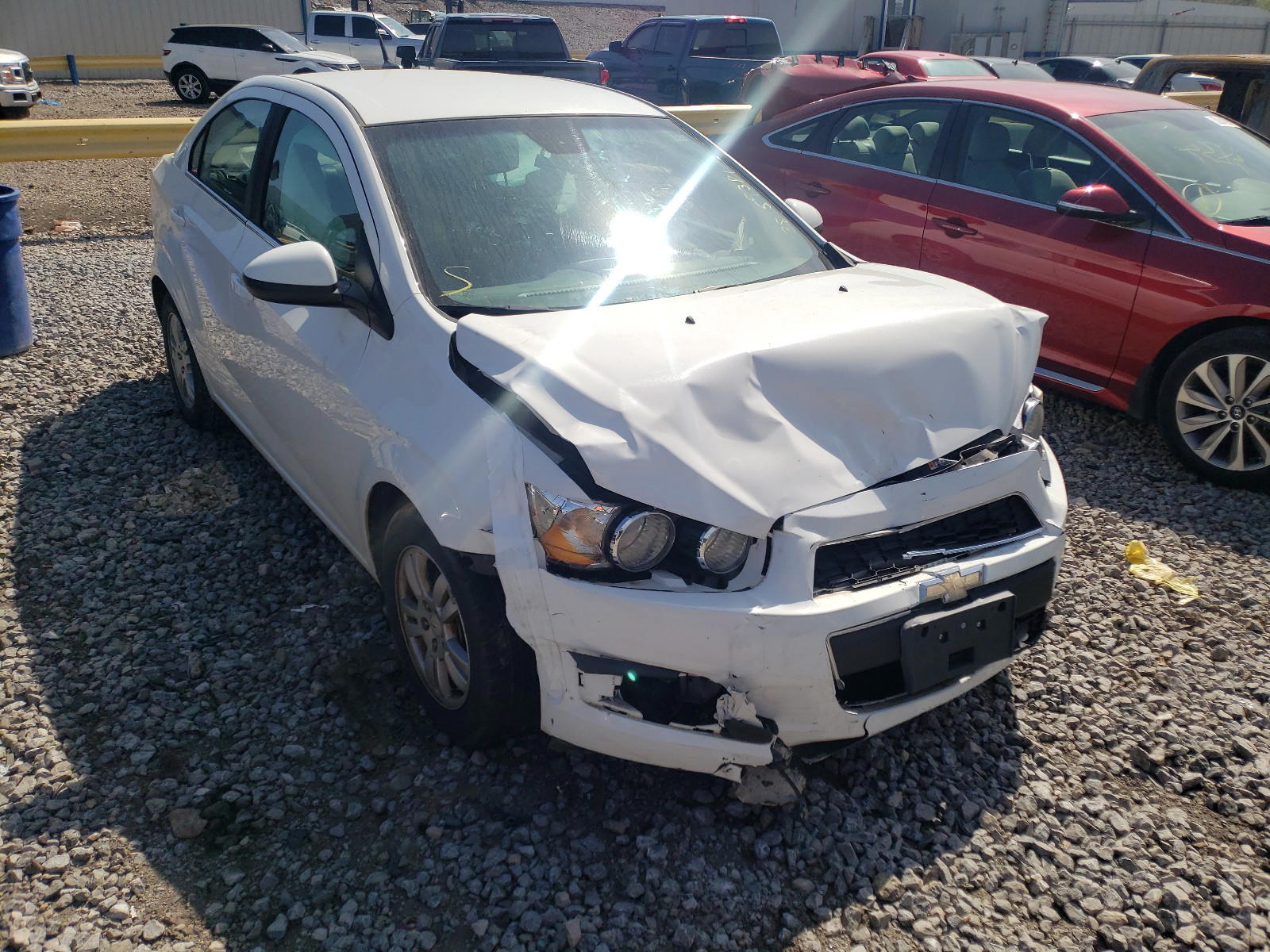 CHEVROLET SONIC LT 2012 with VIN 1G1JC5SH2C4147518 - Photo from auction