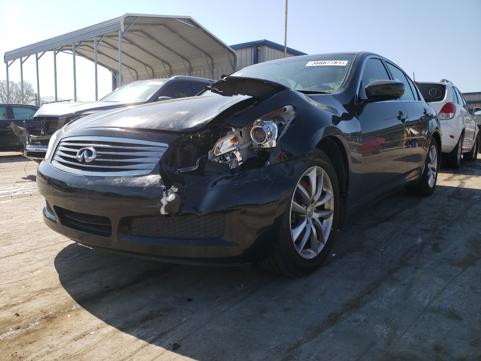 Photo 2 from auction – 2009 INFINITI G37 BASE with VIN JNKCV61E49M013916