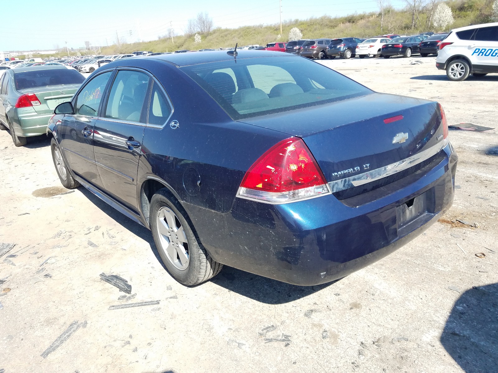 Photo 3 from auction – 2009 CHEVROLET IMPALA 1LT with VIN 2G1WT57K991222682