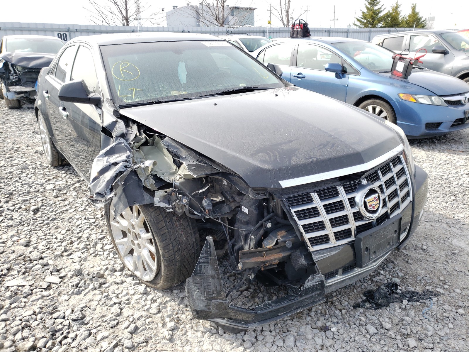 CADILLAC CTS PERFOR 2013 with VIN 1G6DK5E30D0151991 - Photo from auction