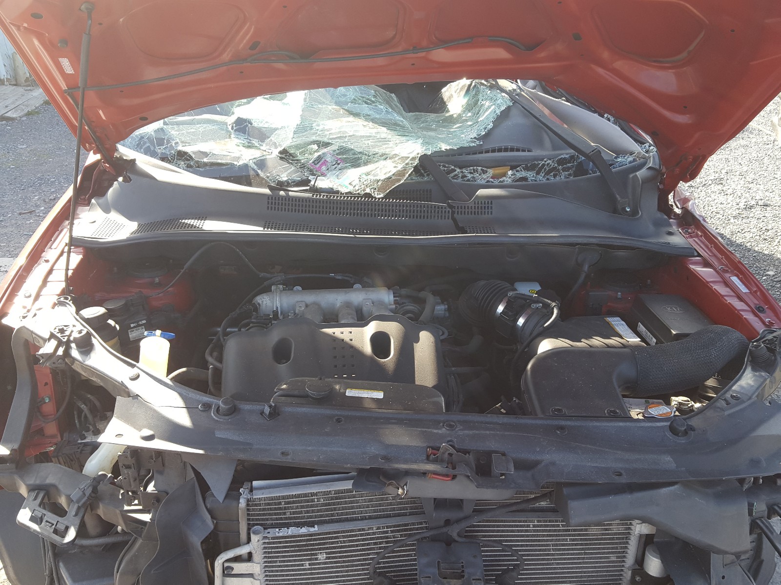 Photo 7 from auction – 2008 KIA SPORTAGE E with VIN KNDJE723387470905