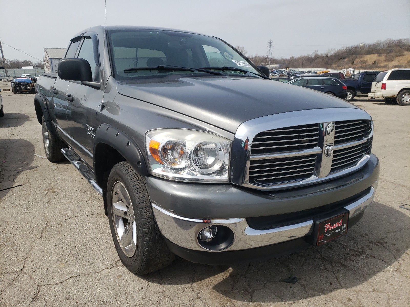 DODGE RAM 1500 S 2008 with VIN 1D7HU18N28S591595 - Photo from auction