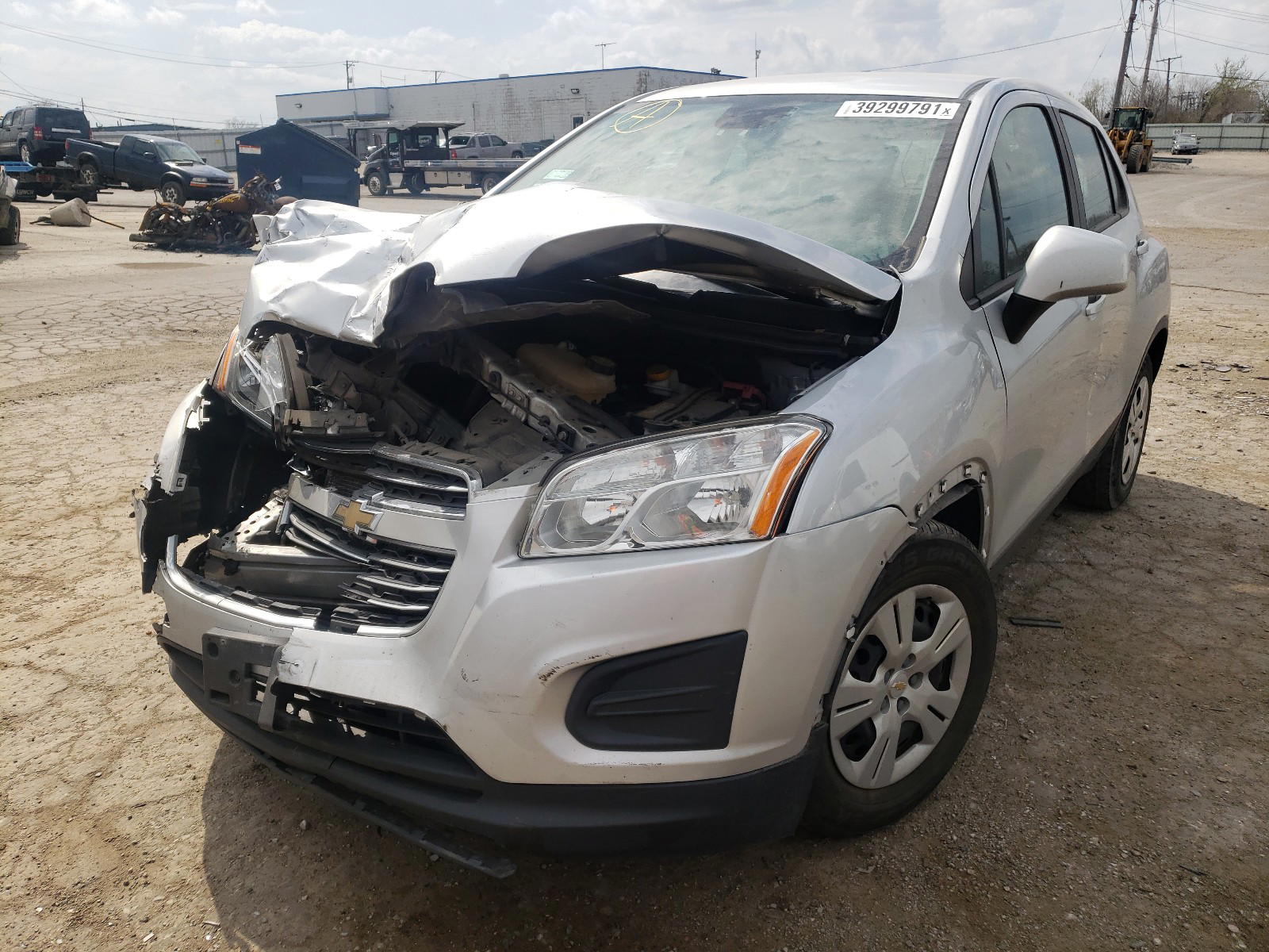 Photo 2 from auction – 2016 CHEVROLET TRAX LS with VIN 3GNCJKSBXGL274847