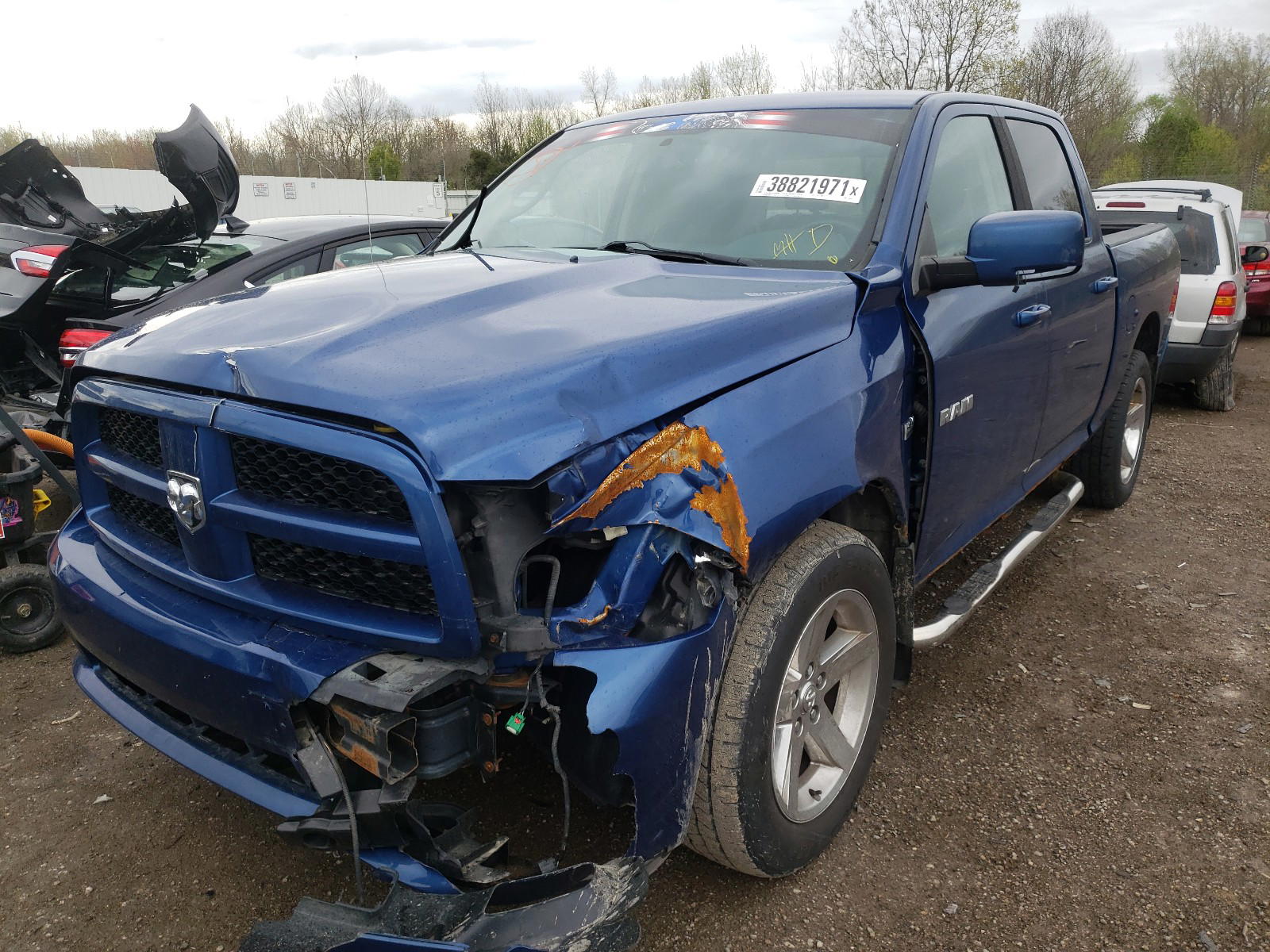 Photo 9 from auction – 2010 DODGE RAM 1500 with VIN 1D7RV1CT8AS153029