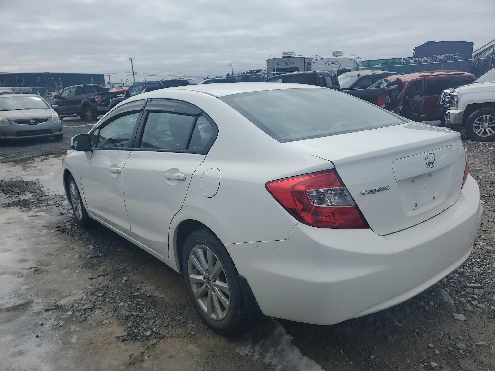 Photo 3 from auction – 2012 HONDA CIVIC LX with VIN 2HGFB2F55CH043317