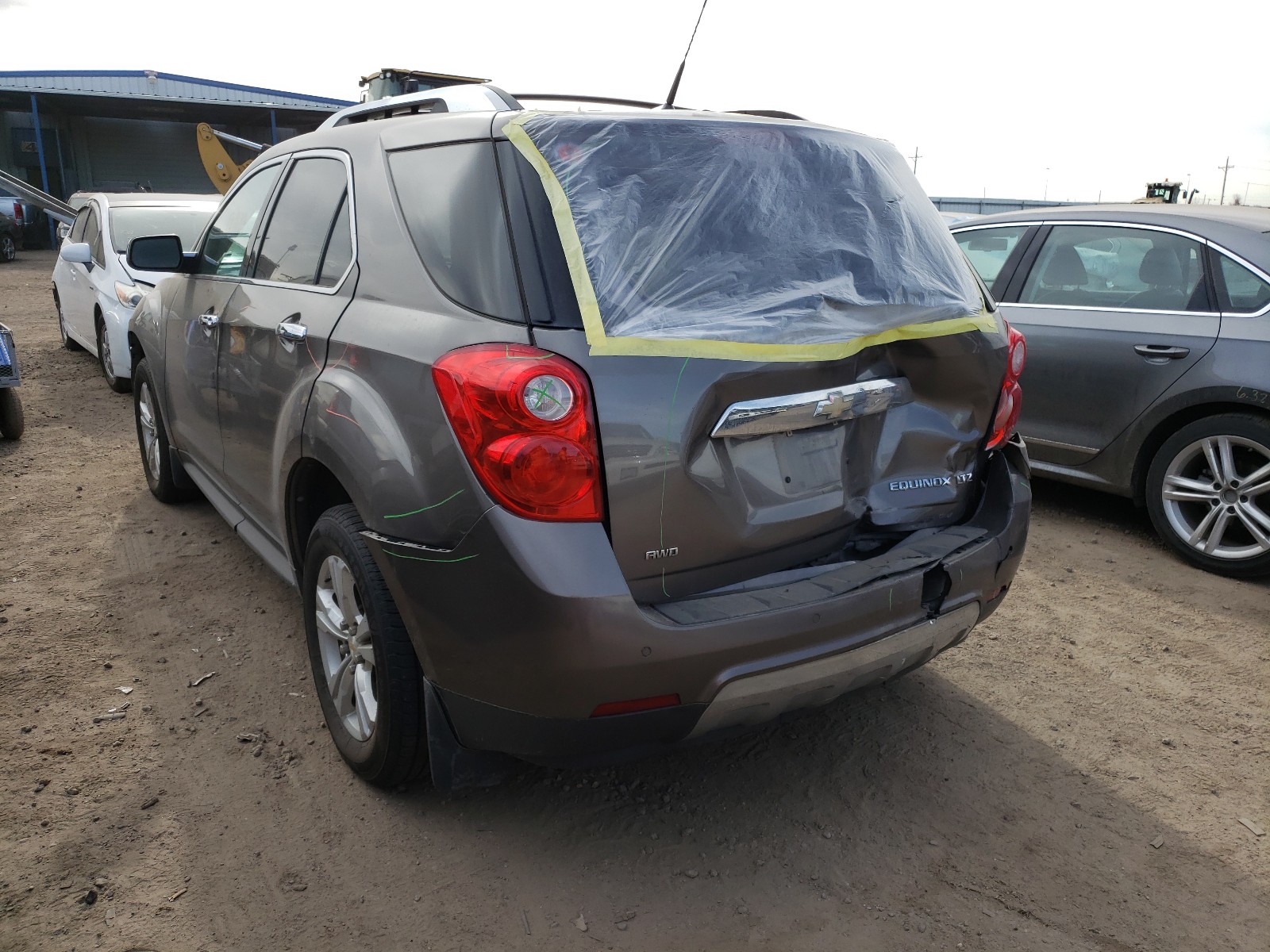 Photo 3 from auction – 2010 CHEVROLET EQUINOX LT with VIN 2CNFLGEW6A6329717