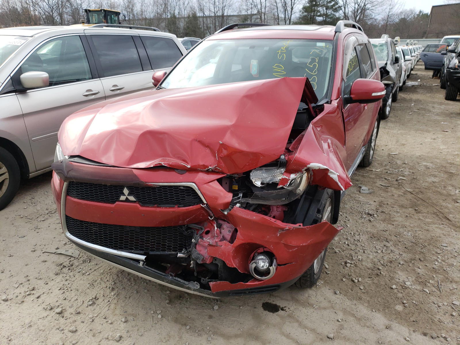 Photo 9 from auction – 2012 MITSUBISHI OUTLANDER with VIN JA4JT3AW4CU030349