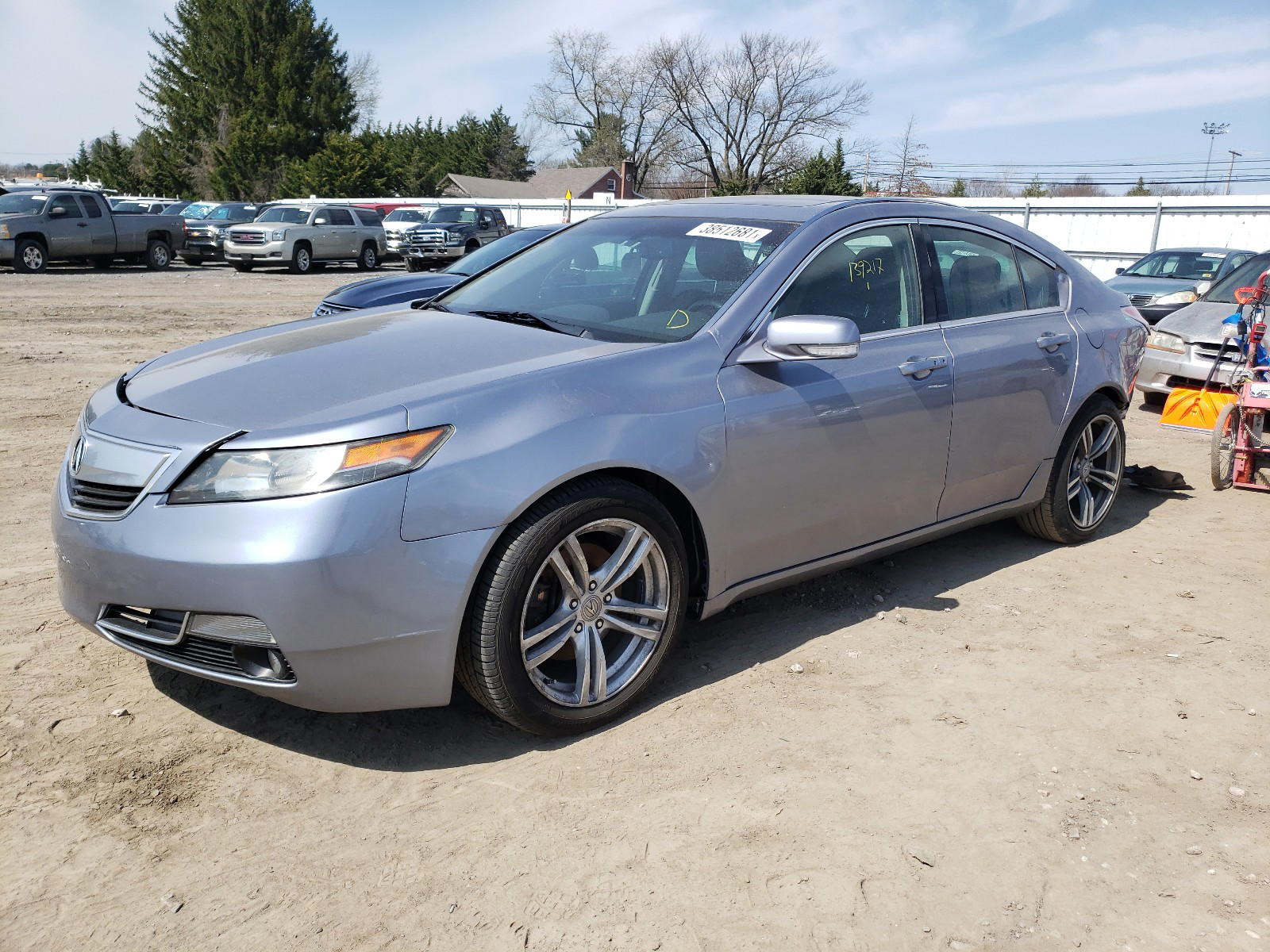 Photo 2 from auction – 2012 ACURA TL with VIN 19UUA8F52CA008102