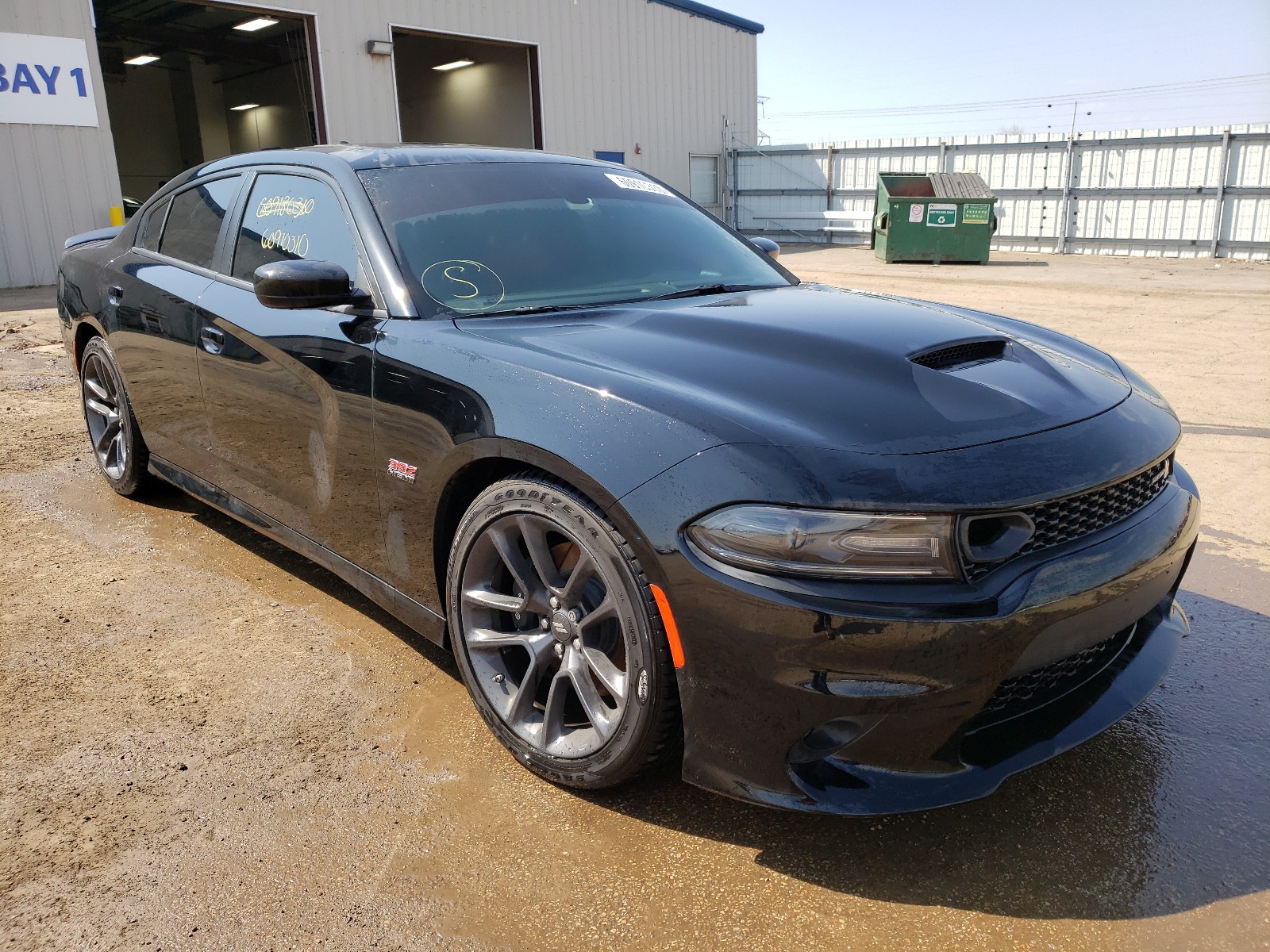 DODGE CHARGER SC 2020 with VIN 2C3CDXGJ6LH255149 - Photo from auction