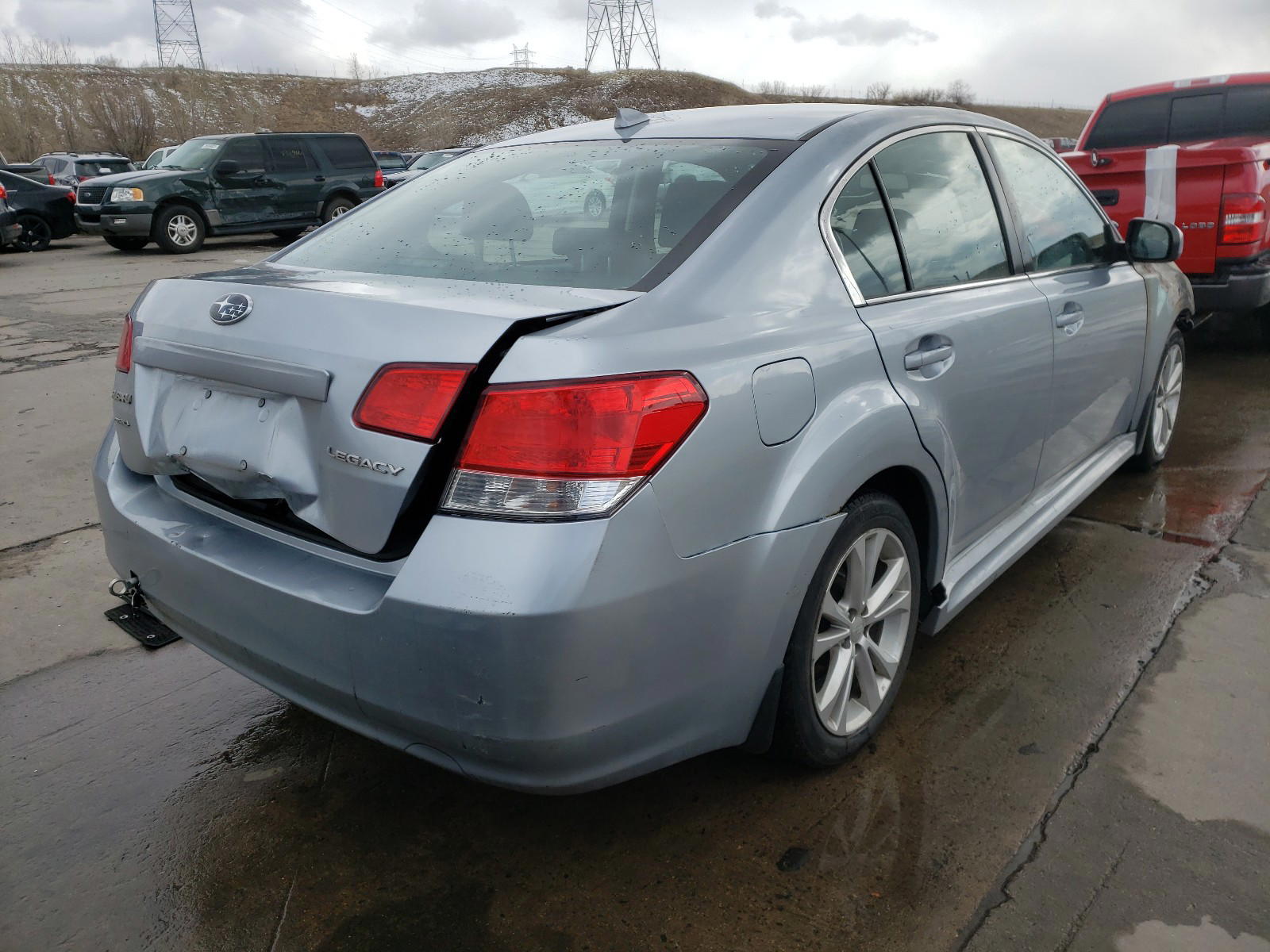 Photo 4 from auction – 2014 SUBARU LEGACY 2.5 with VIN 4S3BMCC66E3014960