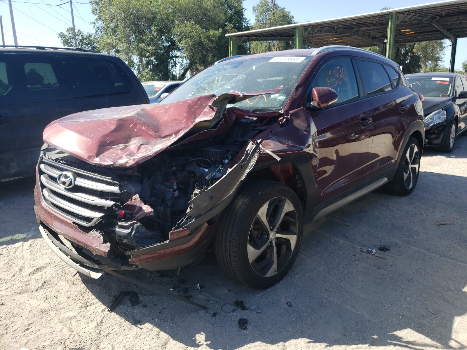 Photo 2 from auction – 2017 HYUNDAI TUCSON LIM with VIN KM8J3CA20HU315975