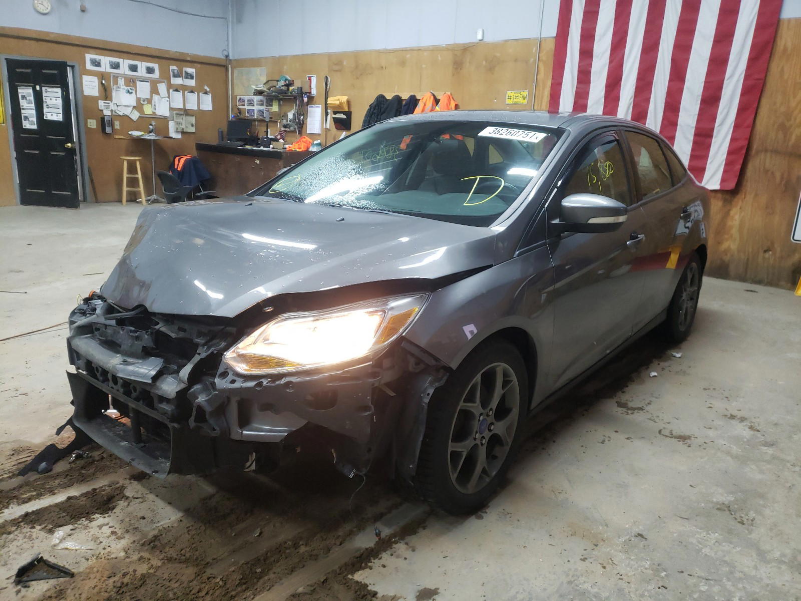 Photo 2 from auction – 2013 FORD FOCUS SE with VIN 1FADP3F24DL243022