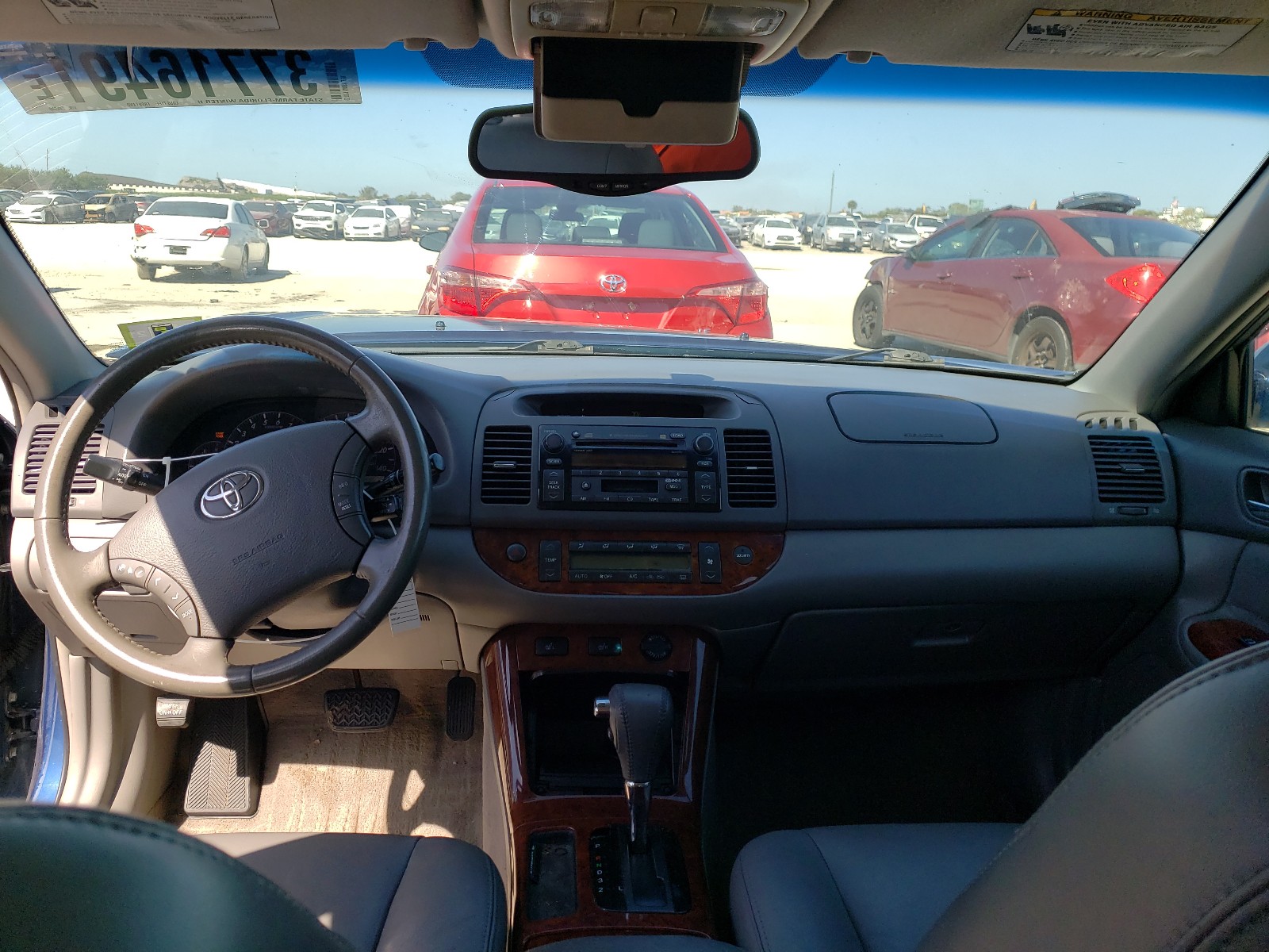 Photo 9 from auction – 2005 TOYOTA CAMRY LE with VIN 4T1BF30K95U098080