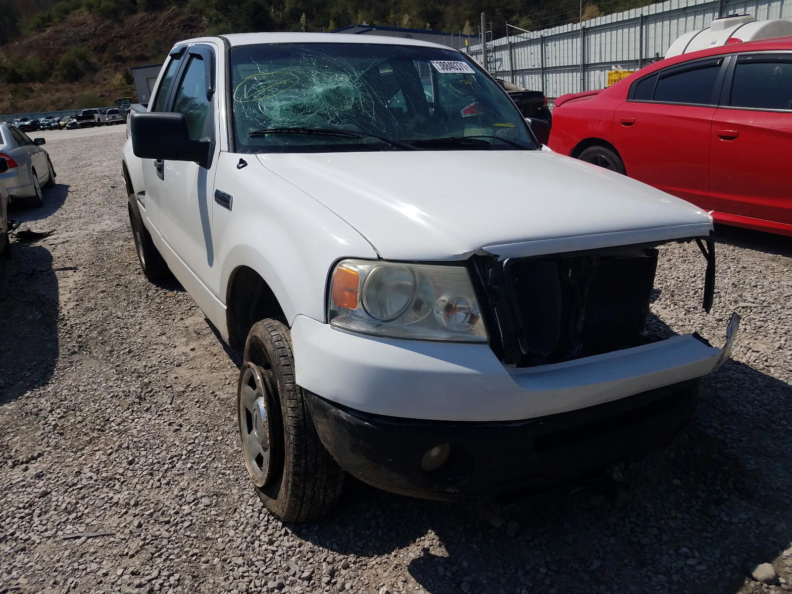 FORD F150 2008 with VIN 1FTRX14W78FB92940 - Photo from auction