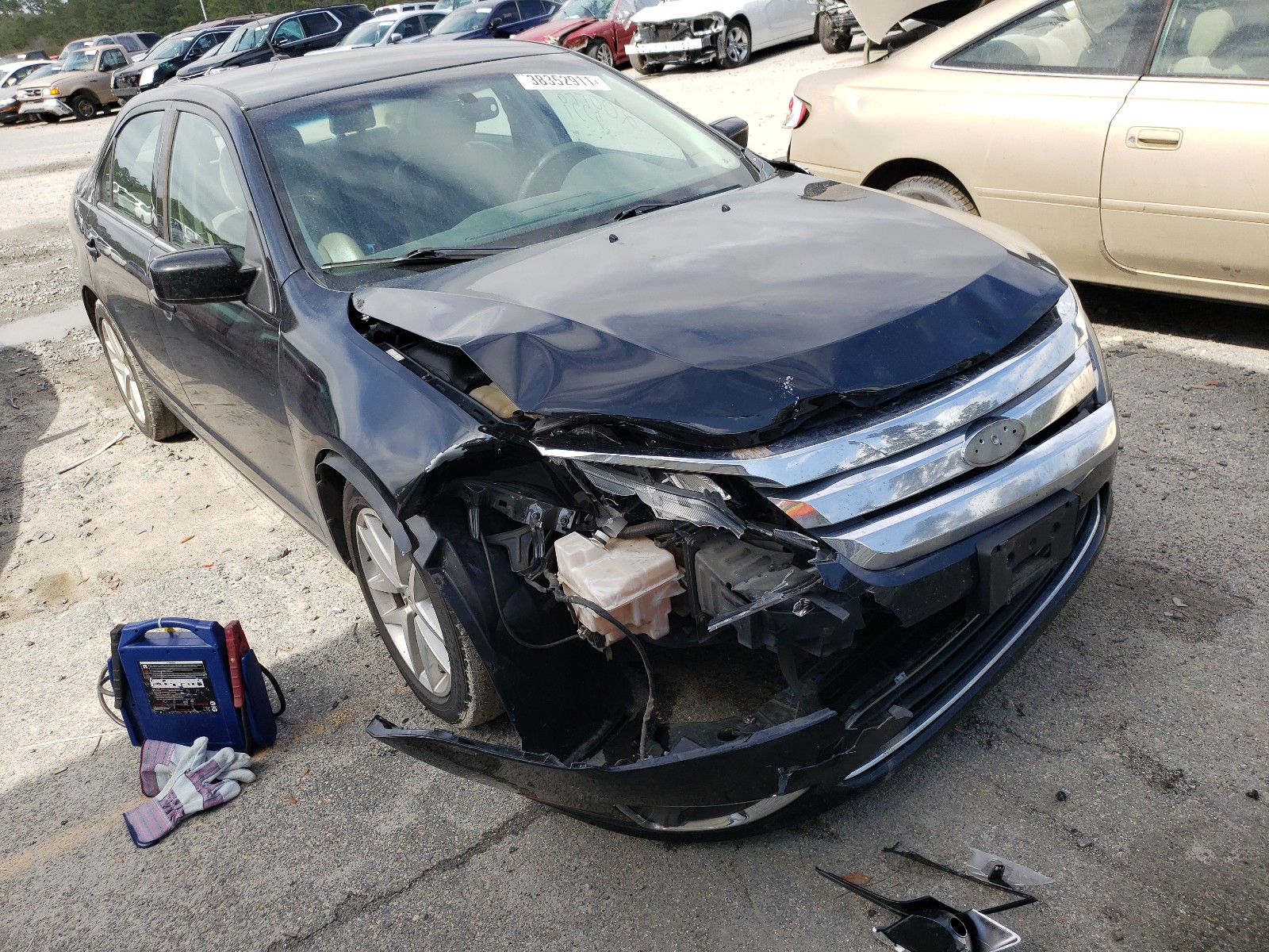 FORD FUSION SEL 2012 with VIN 3FAHP0JA3CR355227 - Photo from auction