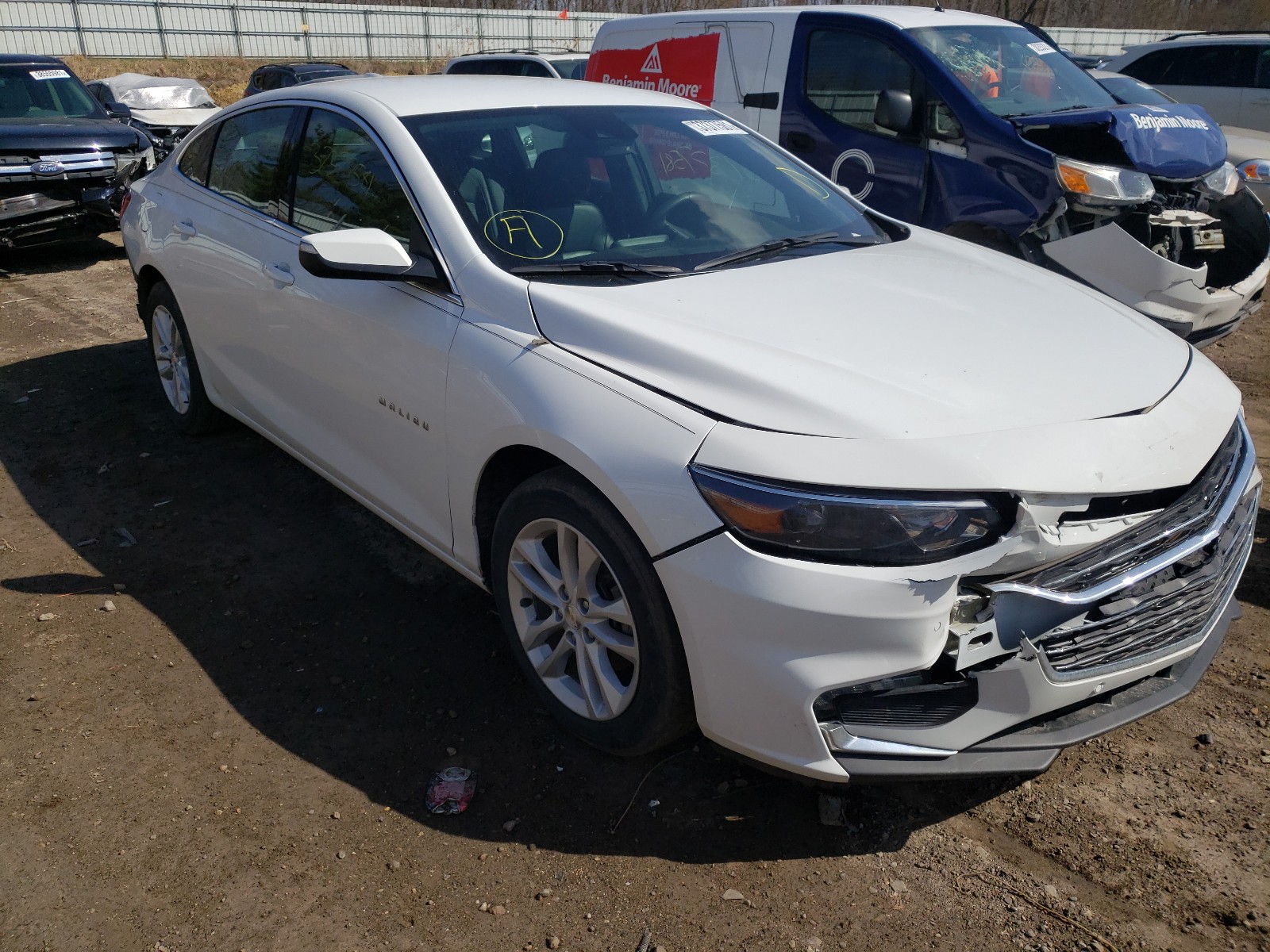 Photo 1 from auction – 2016 CHEVROLET MALIBU LT with VIN 1G1ZE5ST2GF333975
