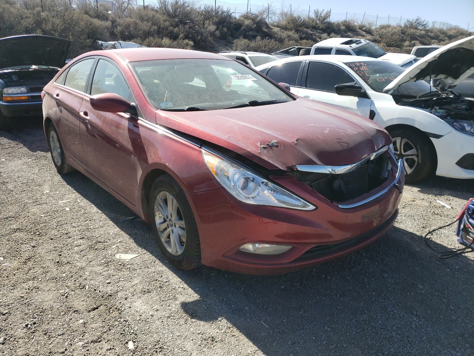 Photo 1 from auction – 2013 HYUNDAI SONATA GLS with VIN 5NPEB4AC4DH563934