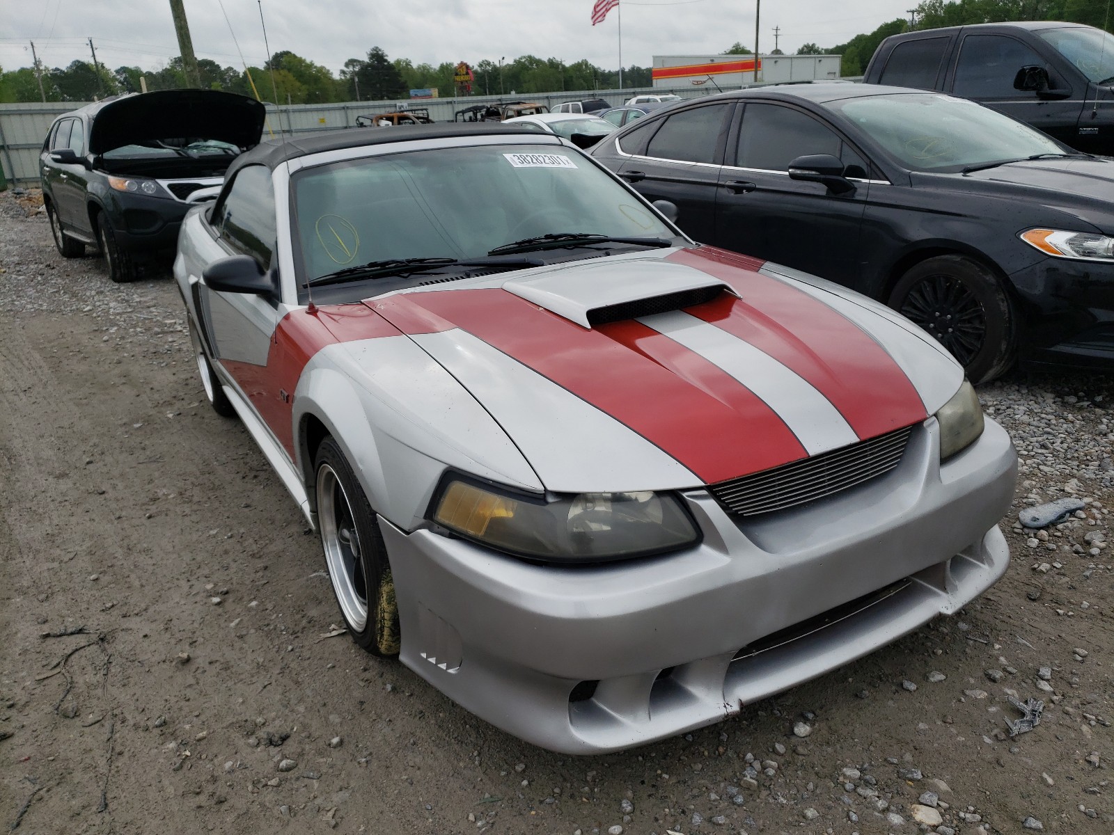 FORD MUSTANG GT 2003 with VIN 1FAFP4043YF206895 - Photo from auction