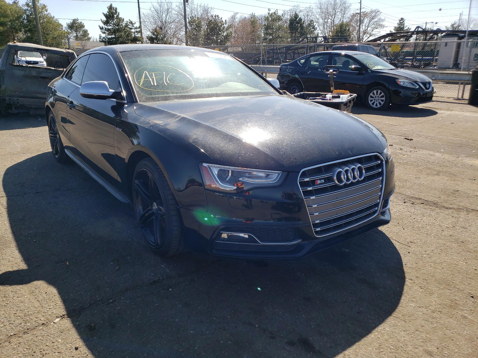 AUDI S5 PREMIUM 2013 with VIN WAUCGAFR9DA017154 - Photo from auction