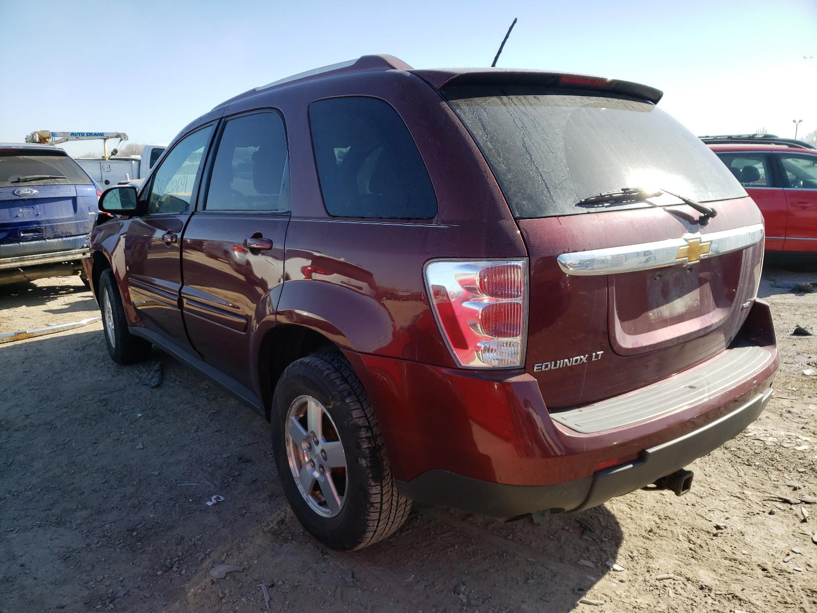 Photo 3 from auction – 2008 CHEVROLET EQUINOX LT with VIN 2CNDL43F086315329