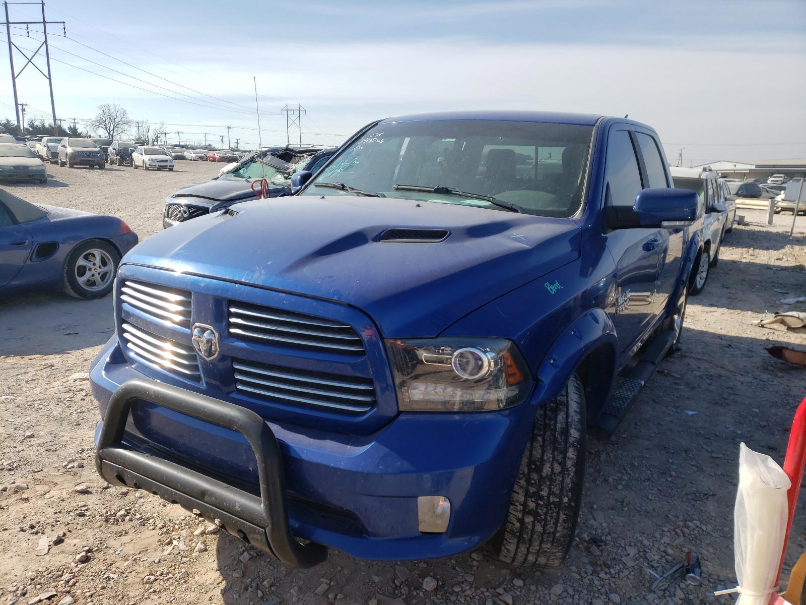 Photo 2 from auction – 2017 RAM 1500 SPORT with VIN 1C6RR7MTXHS855306