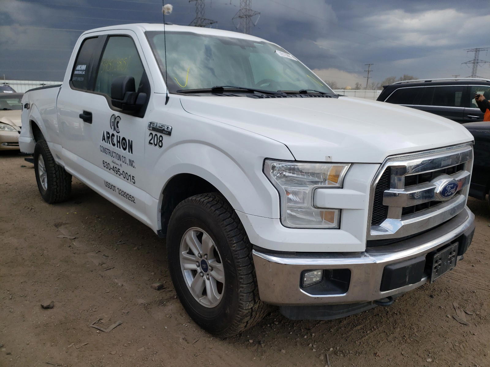 FORD F150 SUPER 2015 with VIN 1FTEX1E81FFC79941 - Photo from auction