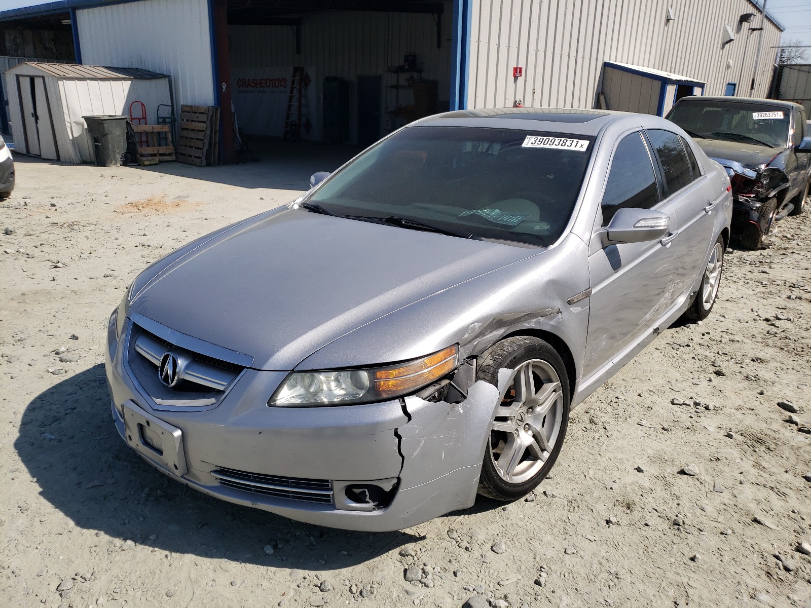 Photo 2 from auction – 2007 ACURA TL with VIN 19UUA66277A005955