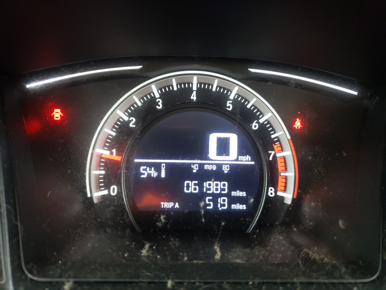Photo 8 from auction – 2018 HONDA CIVIC LX with VIN 19XFC2E53JE016056