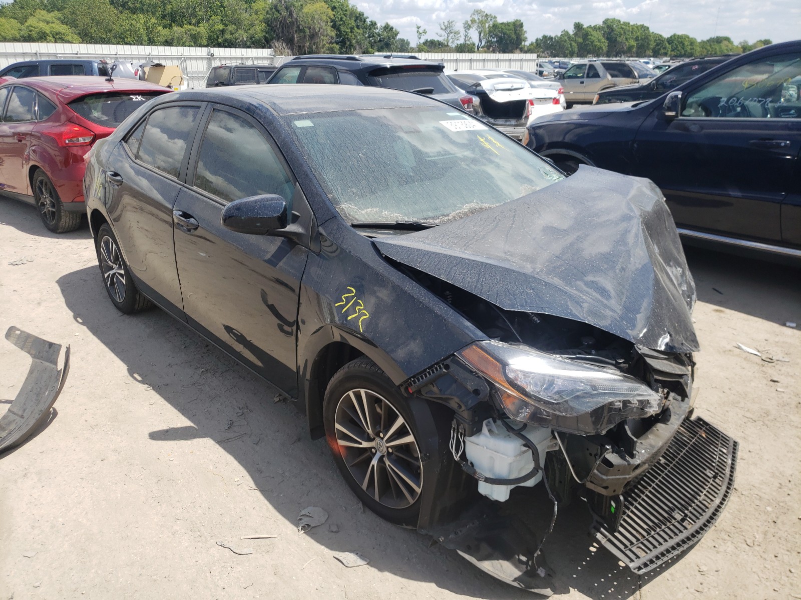 Photo 1 from auction – 2017 TOYOTA COROLLA L with VIN 2T1BURHE0HC819545