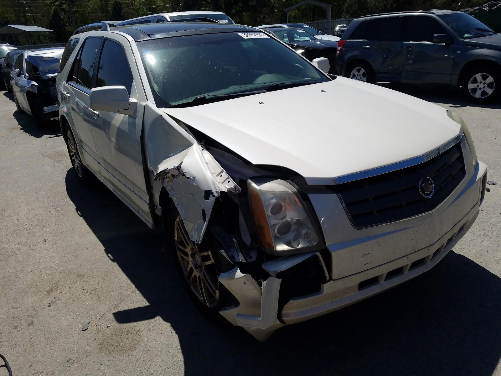 CADILLAC SRX 2007 with VIN 1GYEE637670185226 - Photo from auction
