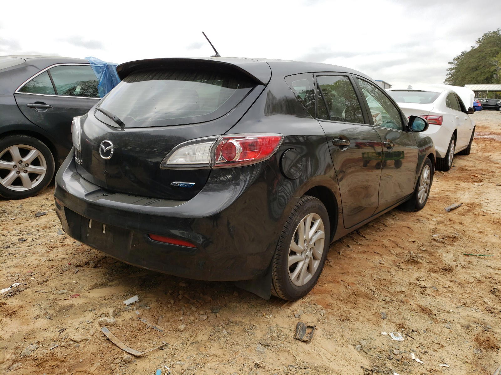 Photo 4 from auction – 2012 MAZDA 3 I with VIN JM1BL1L83C1544269