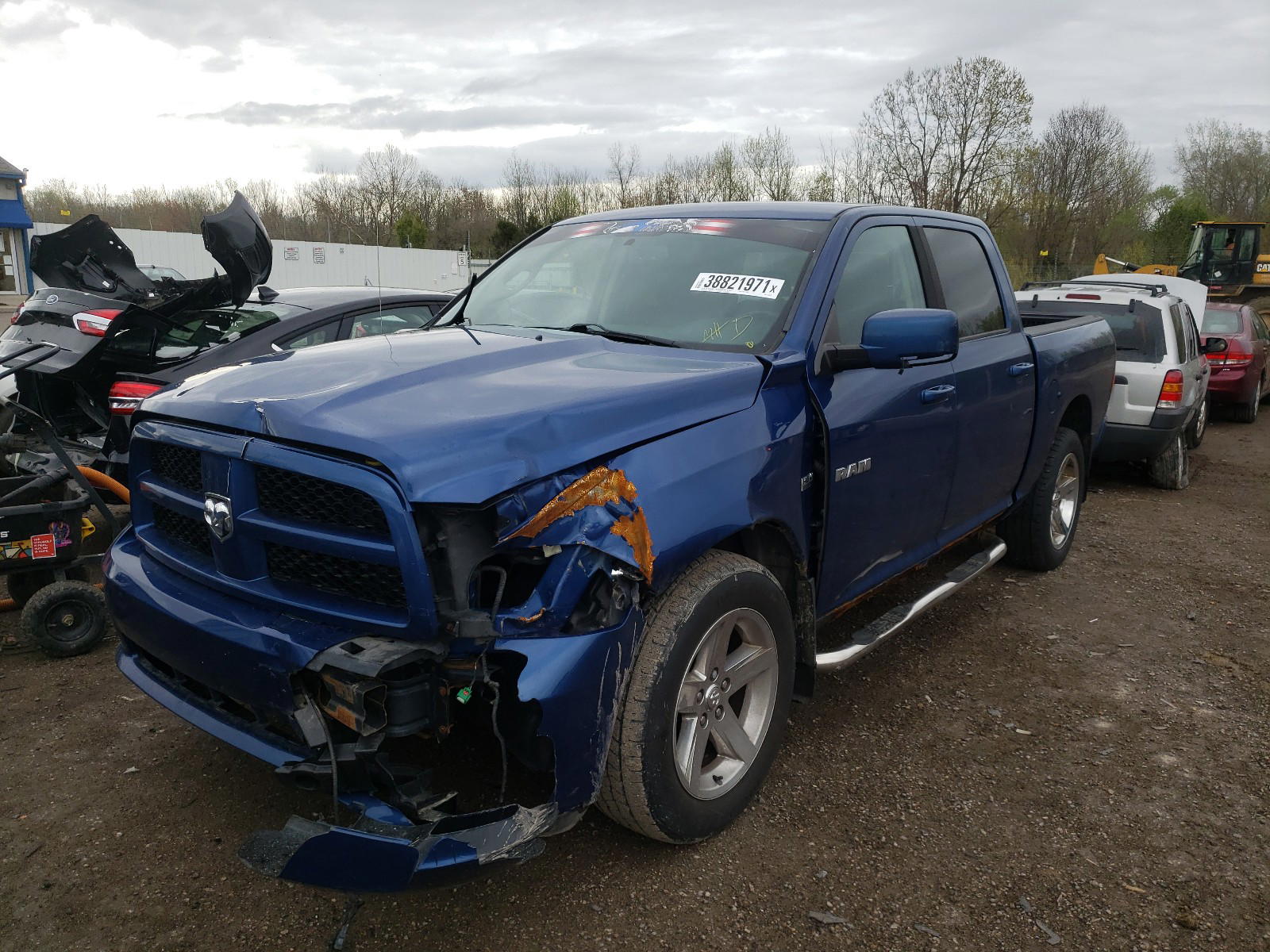 Photo 2 from auction – 2010 DODGE RAM 1500 with VIN 1D7RV1CT8AS153029