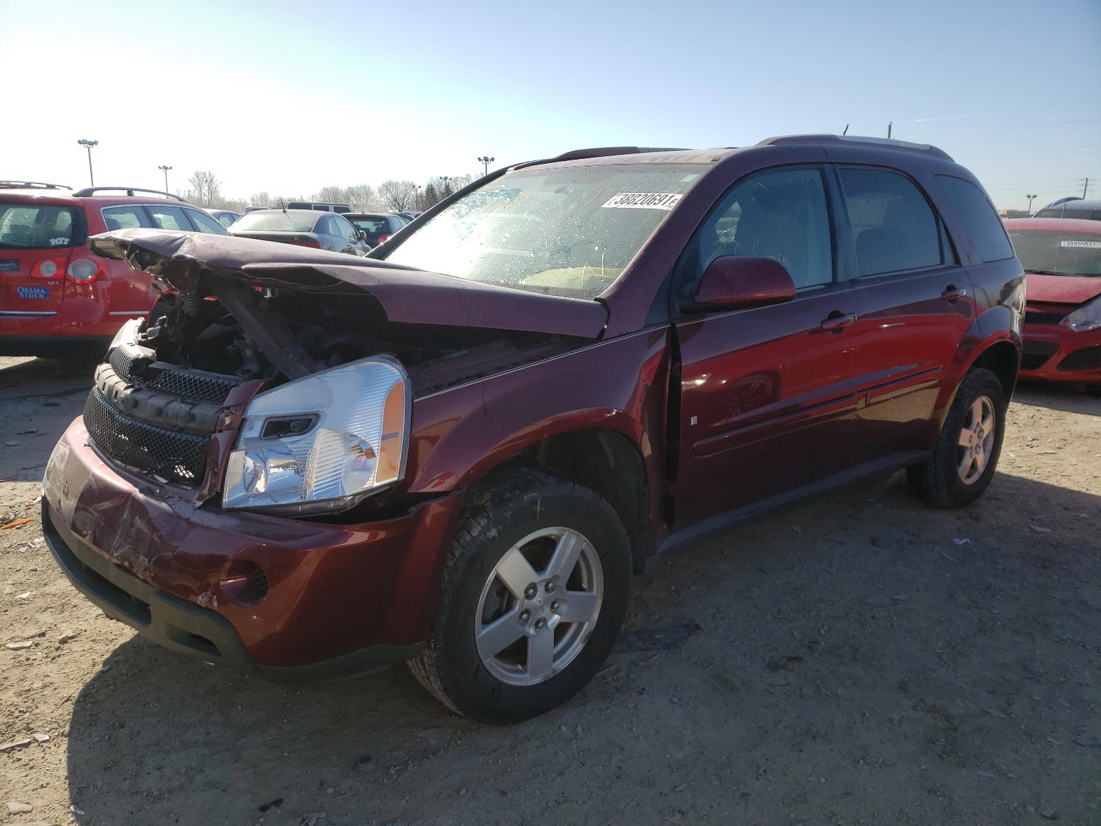 Photo 2 from auction – 2008 CHEVROLET EQUINOX LT with VIN 2CNDL43F086315329