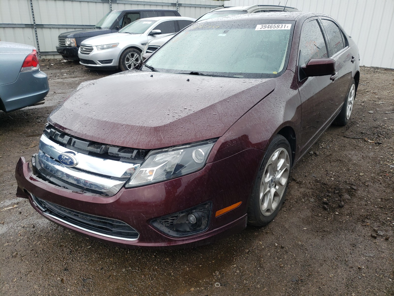 Photo 2 from auction – 2011 FORD FUSION SE with VIN 3FAHP0HG5BR219481
