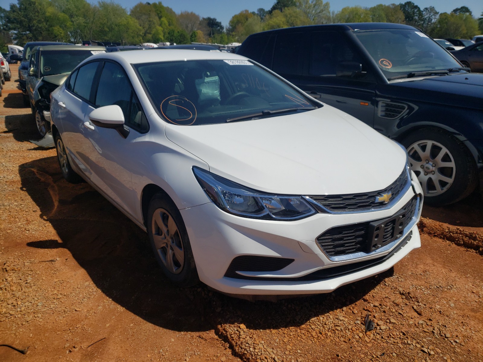 Photo 1 from auction – 2017 CHEVROLET CRUZE LS with VIN 1G1BC5SM4H7239396