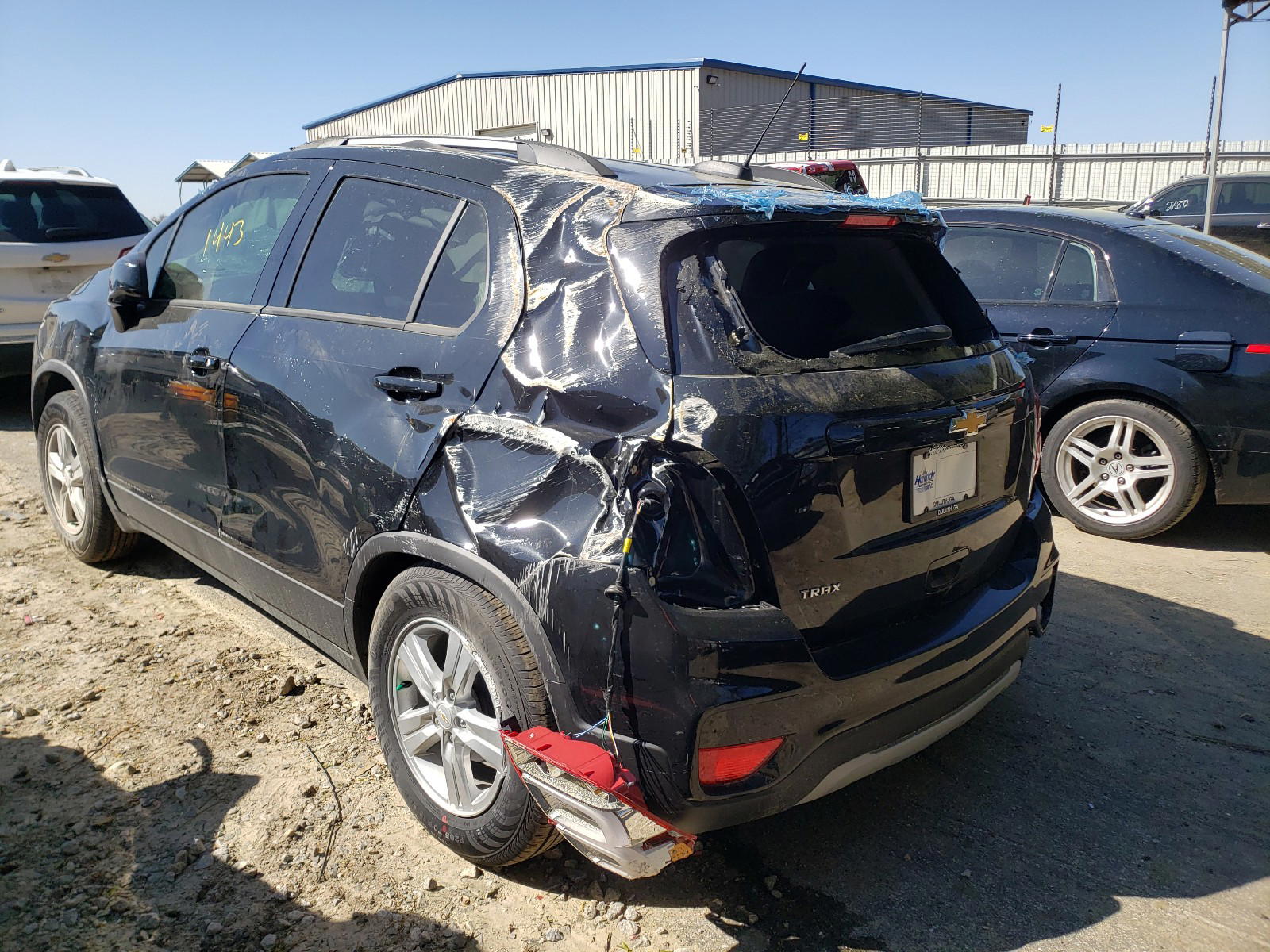Photo 3 from auction – 2021 CHEVROLET TRAX with VIN KL7CJLSB7MB315086