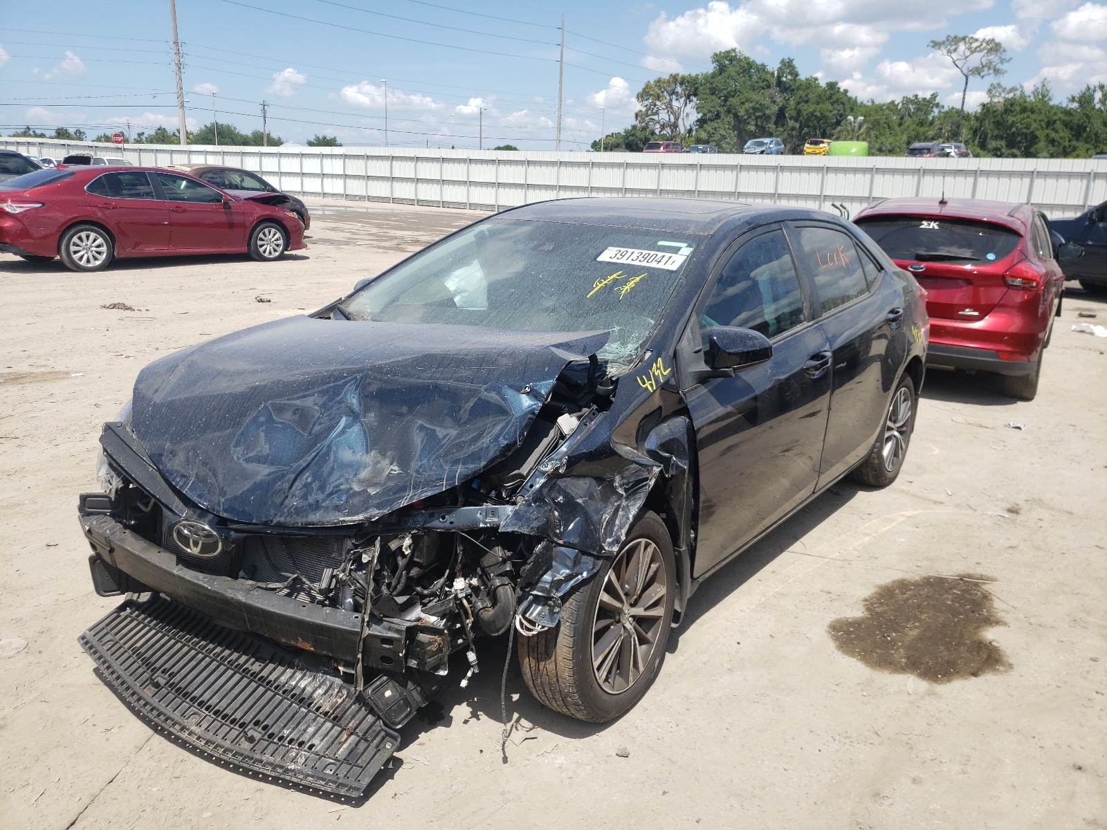 Photo 2 from auction – 2017 TOYOTA COROLLA L with VIN 2T1BURHE0HC819545