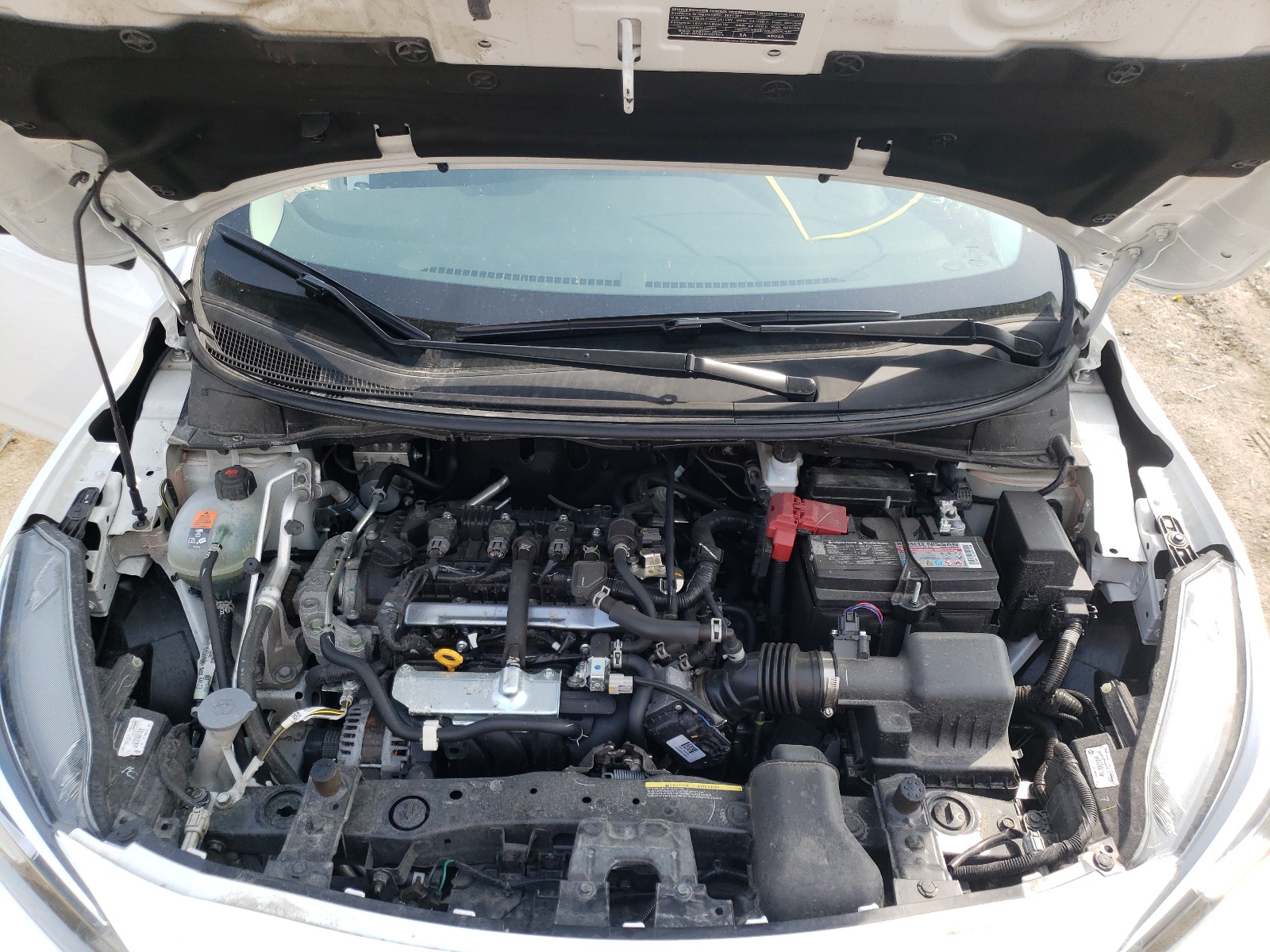 Photo 7 from auction – 2021 NISSAN VERSA S with VIN 3N1CN8DV8ML822107