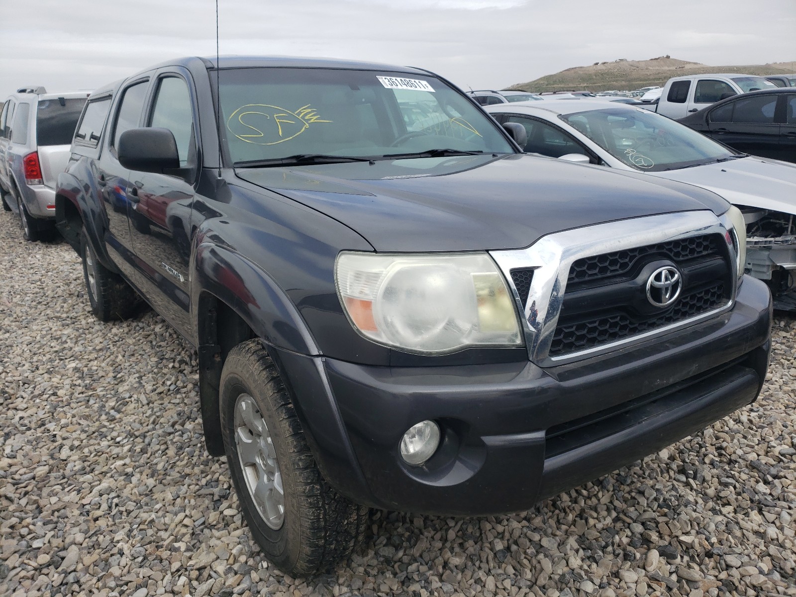 TOYOTA TACOMA DOU 2011 with VIN 3TMLU4EN1BM078221 - Photo from auction