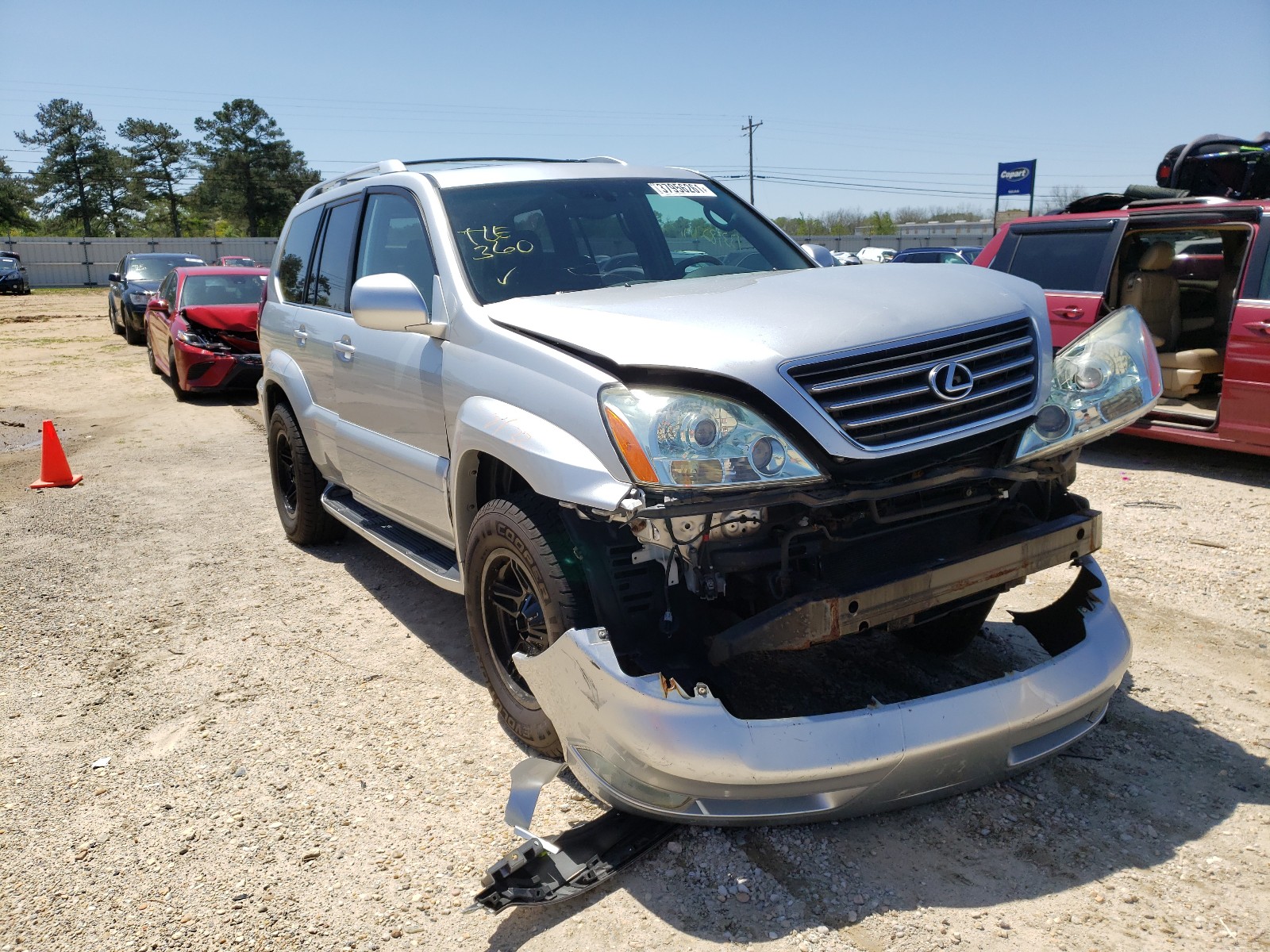 LEXUS GX 470 2006 with VIN JTJBT20X060125806 - Photo from auction