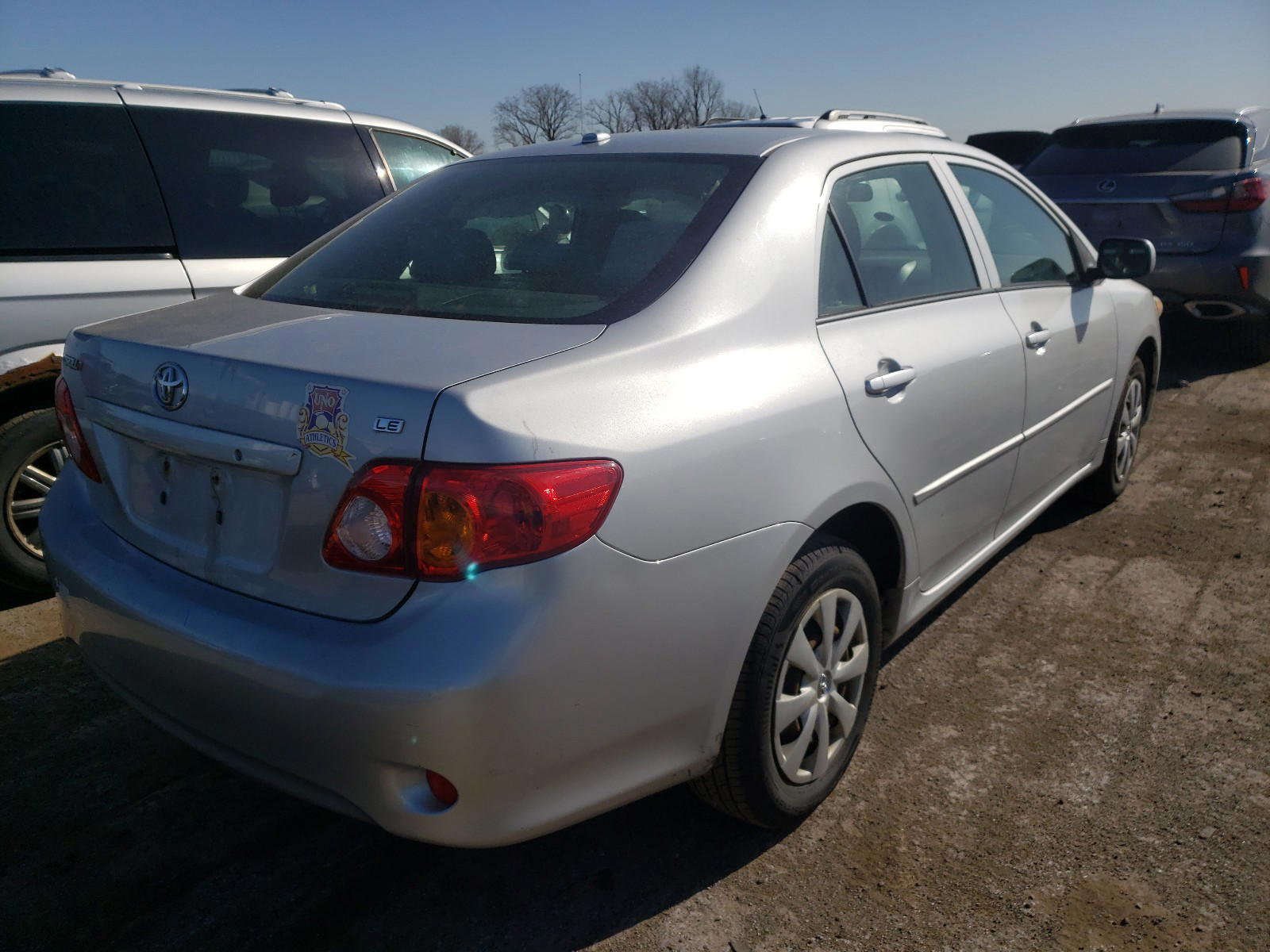 Photo 4 from auction – 2009 TOYOTA COROLLA BA with VIN JTDBL40E299025655