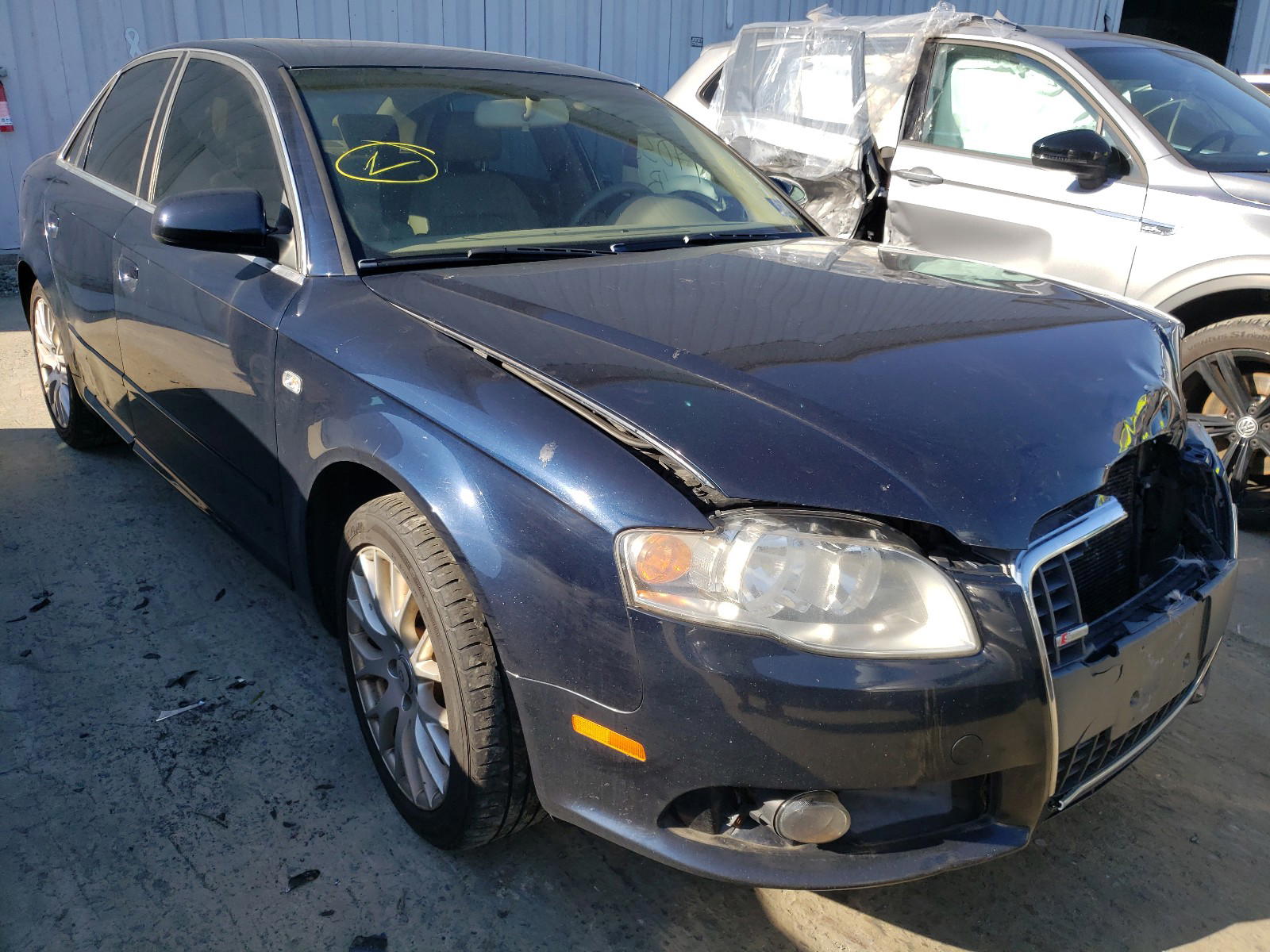 AUDI A4 2.0T QU 2008 with VIN WAUDF78E98A158302 - Photo from auction