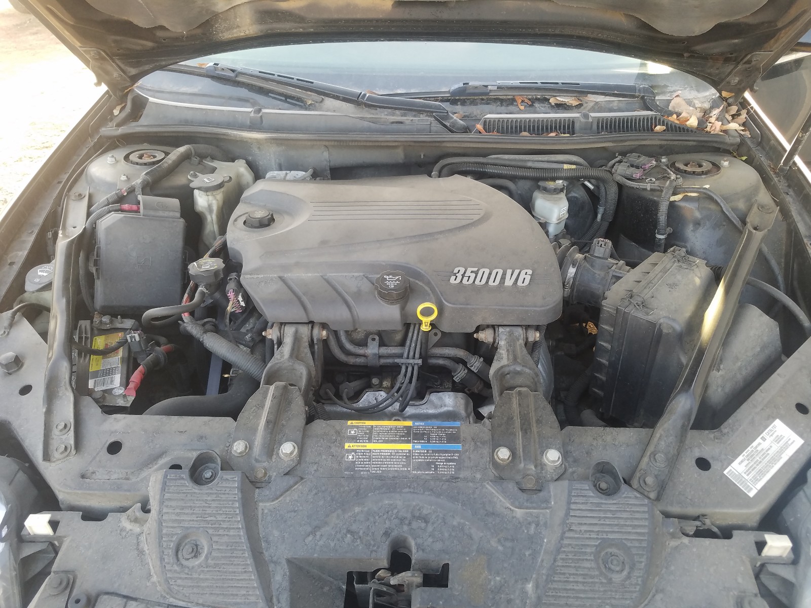 Photo 7 from auction – 2007 CHEVROLET IMPALA LS with VIN 2G1WB55K879118690
