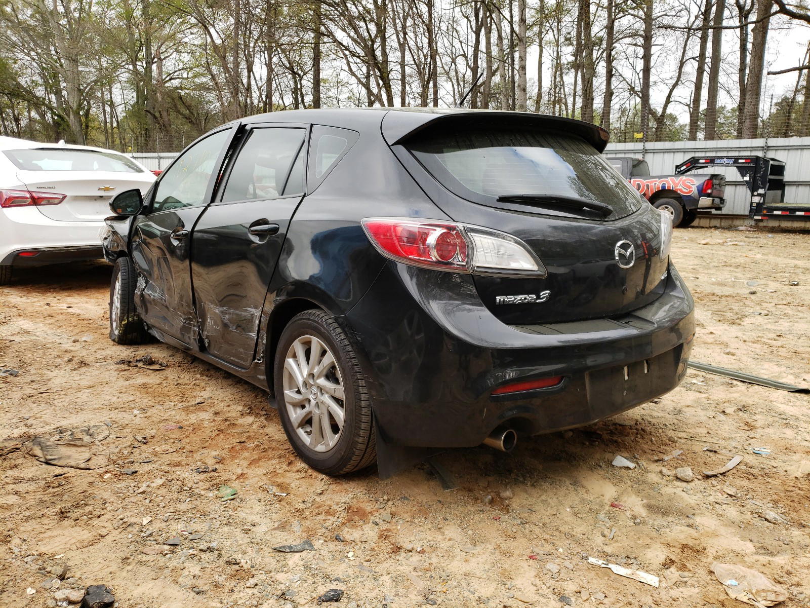 Photo 3 from auction – 2012 MAZDA 3 I with VIN JM1BL1L83C1544269