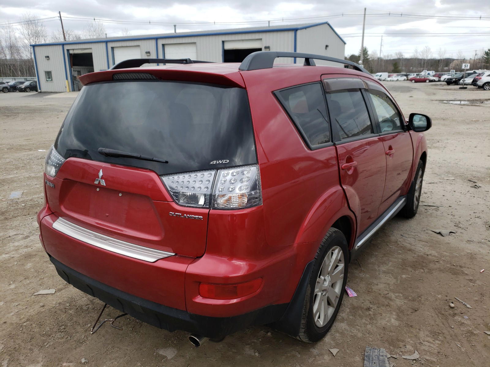 Photo 4 from auction – 2012 MITSUBISHI OUTLANDER with VIN JA4JT3AW4CU030349