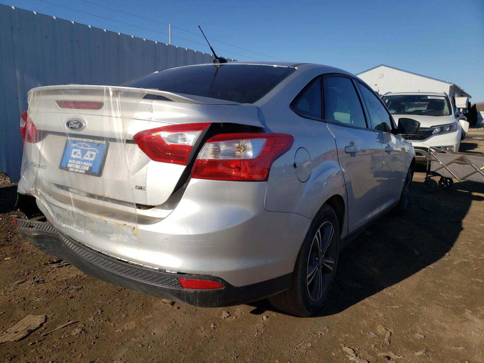 Photo 4 from auction – 2012 FORD FOCUS SE with VIN 1FAHP3F20CL255524