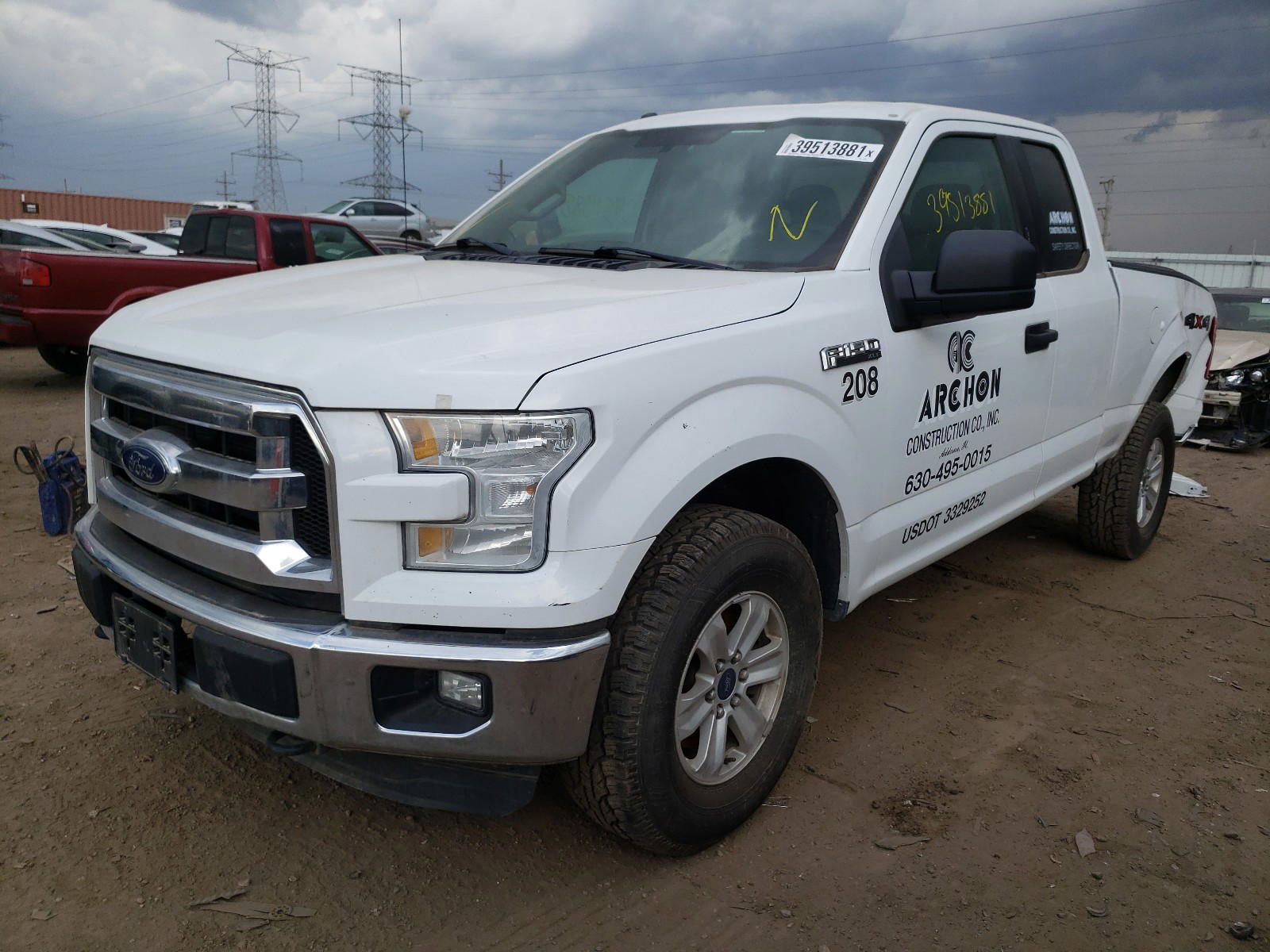 Photo 2 from auction – 2015 FORD F150 SUPER with VIN 1FTEX1E81FFC79941