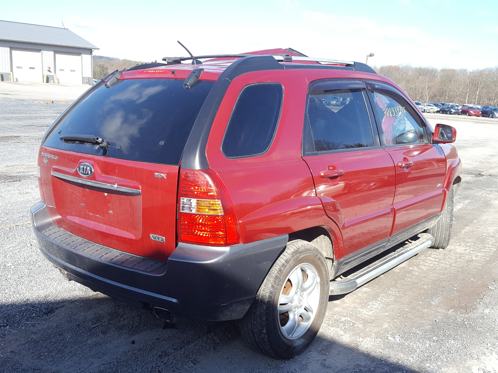 Photo 4 from auction – 2008 KIA SPORTAGE E with VIN KNDJE723387470905