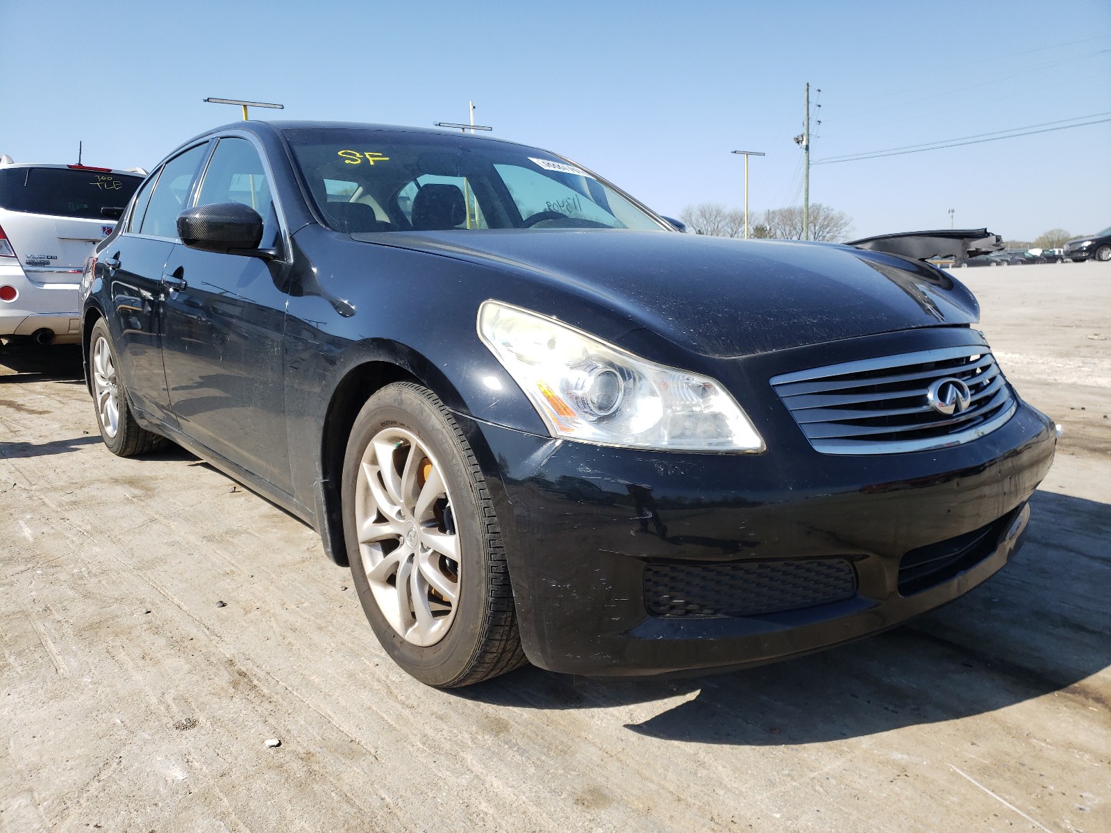 INFINITI G37 BASE 2009 with VIN JNKCV61E49M013916 - Photo from auction